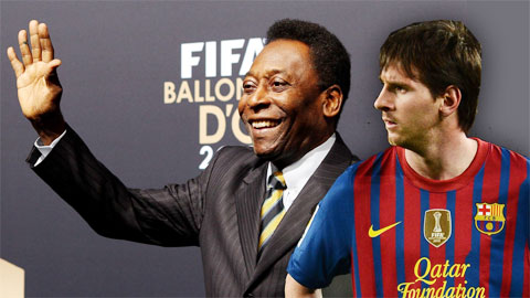 Pele đánh giá Messi cao hơn Neymar và Ronaldo