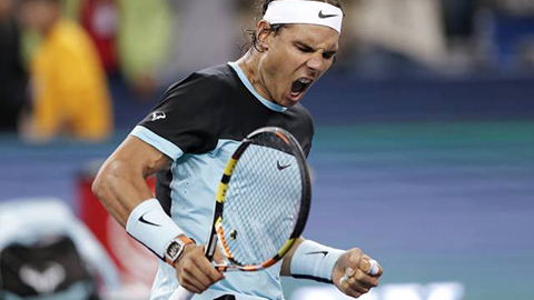 Nadal lần thứ 3 vào tứ kết Thượng Hải Masters