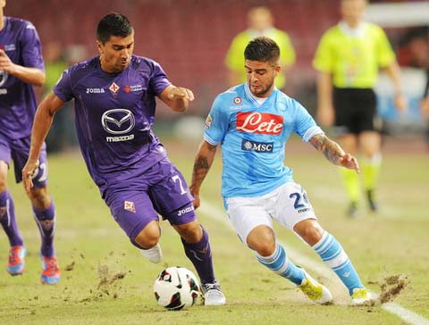 Napoli được đánh giá cao hơn khi tiếp Fiorentina trên sân nhà