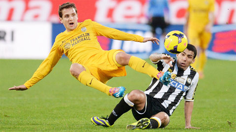 20h00 ngày 18/10: Verona vs Udinese