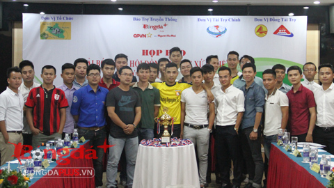 24 đội bóng tranh tài ở giải bóng đá xứ Nghệ lần 4