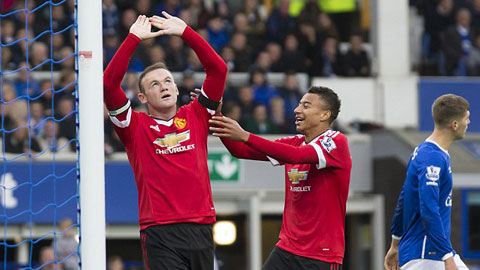 Rooney ghi bàn giải hạn, M.U hạ Everton 3-0