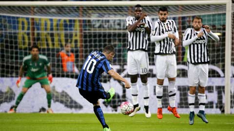 Inter 0-0 Juventus: Thừa quyết liệt,  thiếu bàn thắng