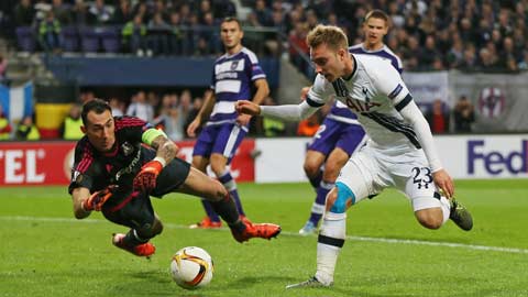 Tottenham, Fiorentina thua sốc ở Europa League