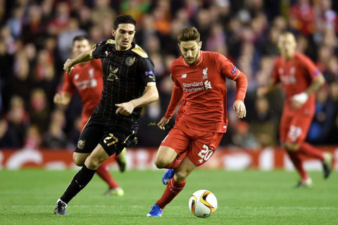 Lallana sẽ có chỗ đứng trong đội hình Liverpool