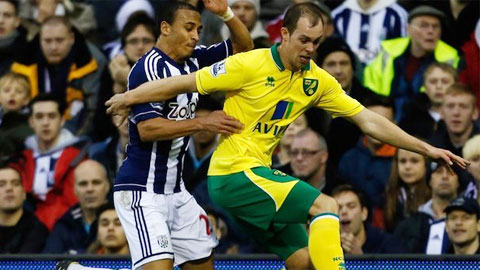21h00 ngày 24/10: Norwich vs West Brom