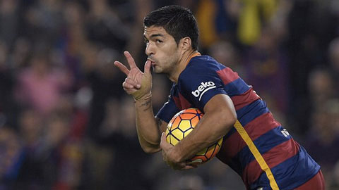 Suarez lập hat-trick, Barca thắng ngược Eibar