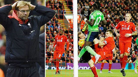 Liverpool 1-1 Southampton: Klopp vẫn không thể thắng