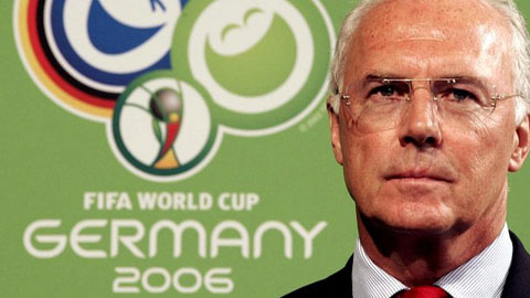 Hoàng đế Beckenbauer nhận sai ở chiến dịch xin đăng cai World Cup 2006