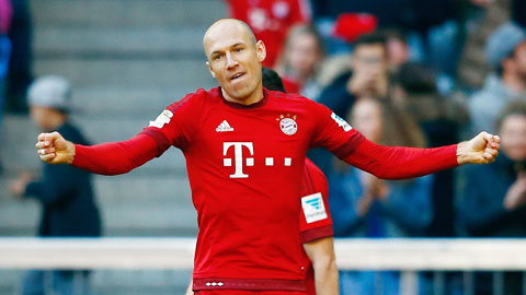 Robben Rau Robben tái xuất biến ảo hơn cùng Bayern - Bongdaplus.vn