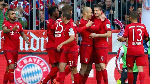 Bayern Munich - 218 triệu euro