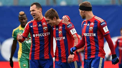 23h30 ngày 28/10: CSKA Moscow vs Ural
