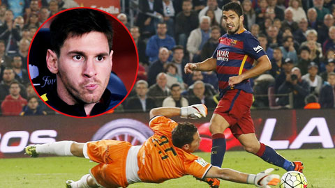 Suarez thừa nhận Barca "khó ở" vì thiếu Messi