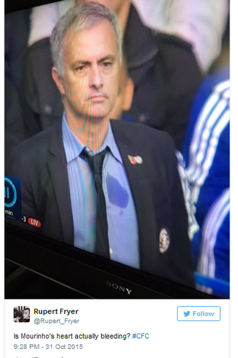 Trái tim của Mourinho đã rỉ máu?