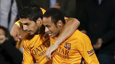 Suarez & Neymar thăng hoa, Barca chấm dứt hội chứng phụ thuộc Messi