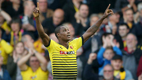 Ighalo là chân sút xuất sắc nhất của Watford ở kỷ nguyên Ngoại hạng Anh