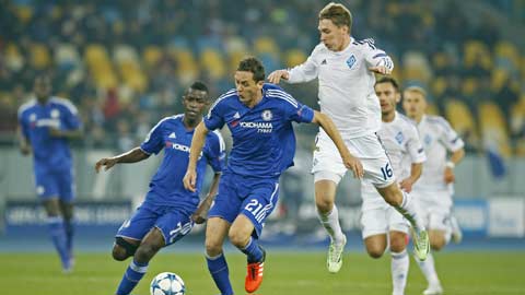 02h45 ngày 5/11, Chelsea vs Dinamo Kiev: Gió độc thổi ngã Mourinho