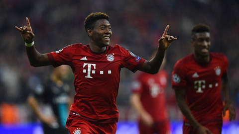 David Alaba ngày càng hoàn thiện trong màu áo Bayern Munich