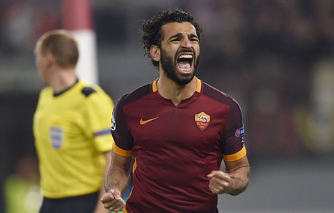 Tại Italia, Mohamed Salah tỏa sáng trong chiến thắng của AS Roma trước Leverkusen