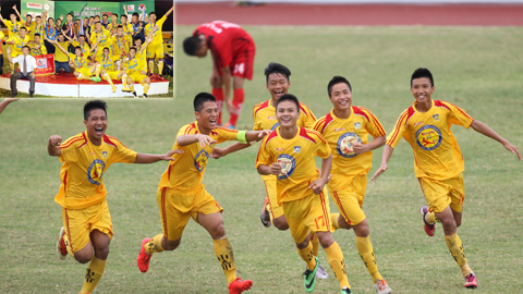 Công tác đào tạo bóng đá trẻ của CLB Hà Nội T&T: Quả ngọt nhà bầu Hiển