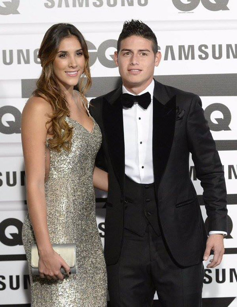 Vợ chồng nhà James Rodriguez gây chú ý ở lễ trao giải của GQ