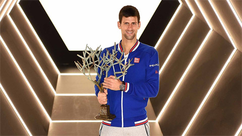 Vô địch Paris Masters, Djokovic lập kỷ lục Masters mới