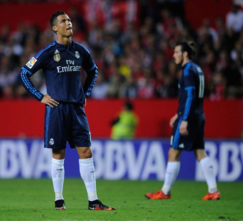 C.Ronaldo và Bale gần như không 