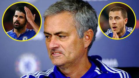 Hazard, Costa và 5 vấn đề Mourinho cần giải quyết gấp tại Chelsea