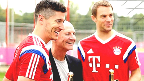 Bayern áp đảo trong cuộc bầu chọn các danh hiệu năm 2015 của tờ Kicker