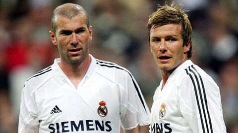 Beckham chia sẻ suy nghĩ về Zidane, Ronaldinho và Giggs