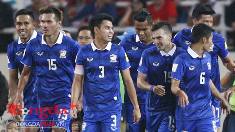 Thái Lan đặt một chân vào vòng loại cuối cùng World Cup 2018