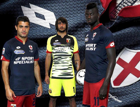 Áo thủ môn của CLB Genoa mùa giải 2015/16