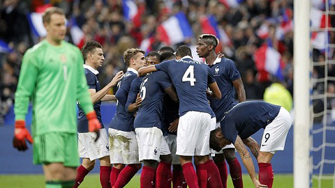 Pháp 2-0 Đức: Trả món nợ World Cup 2014