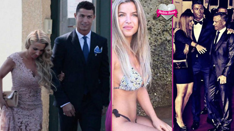 Con gái 'siêu cò' Mendes sẽ nâng khăn sửa túi cho Ronaldo