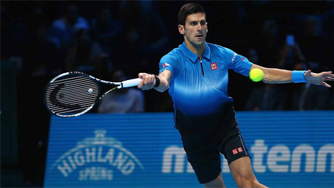 Djokovic thắng áp đảo ở trận đầu ra quân ATP World Finals