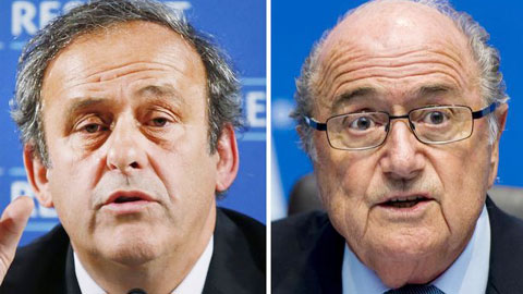 Sepp Blatter và Michel Platini đối mặt án cấm 6 năm