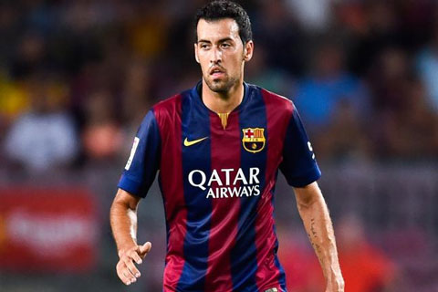 Sergio Busquets đã thi đấu tất cả các trận của Barca hiện tại