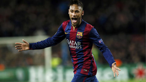 Neymar đang dẫn đầu danh sách ghi bàn tại Barca và La Liga