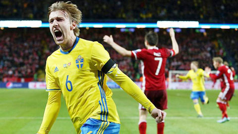 ĐT Thụy Điển: Forsberg làm lu mờ Ibrahimovic