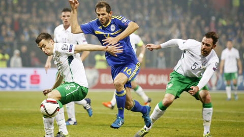 02h45 ngày 17/11, CH Ireland vs Bosnia: Nước mắt Balkan (Trực tiếp: QPVN; HTV9)