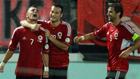 02h00 ngày 17/11: Albania vs Georgia