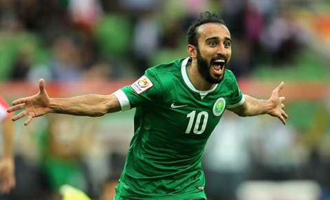 Mohammad Al Sahlawi đã có 13 bàn ở vòng loại World Cup 2018