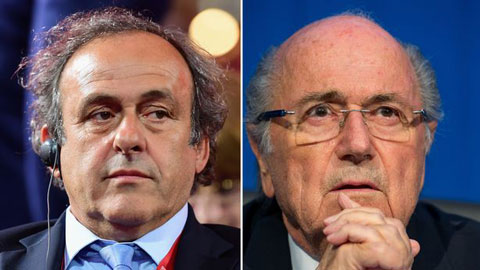 FIFA bác đơn kháng cáo của Blatter và Platini