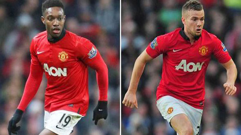 Welbeck và Cleverley là hai cầu thủ trẻ đầy tài năng nhưng đã phải rời M.U