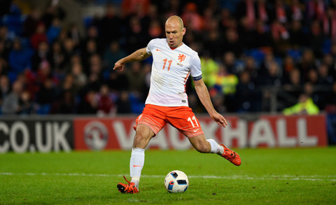 Sự vắng mặt của Robben là một trong những nguyên nhân khiến Hà Lan không giành được kết quả tốt ở vòng loại