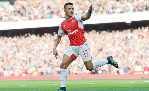 Sanchez là ngôi sao quan trọng trên hàng công Arsenal