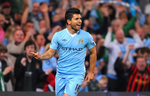 Aguero sẵn sàng trở lại ở trận đại chiến với Liverpool