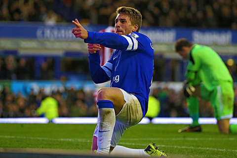 Gerard Deulofeu đang có phong độ khá tốt trong màu áo Everton