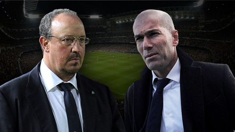 Zidane thay Benitez nếu Real thua ở Siêu kinh điển