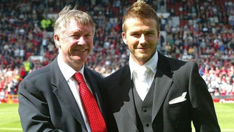 Beckham là thành viên của thế hệ vàng M.U năm 1992